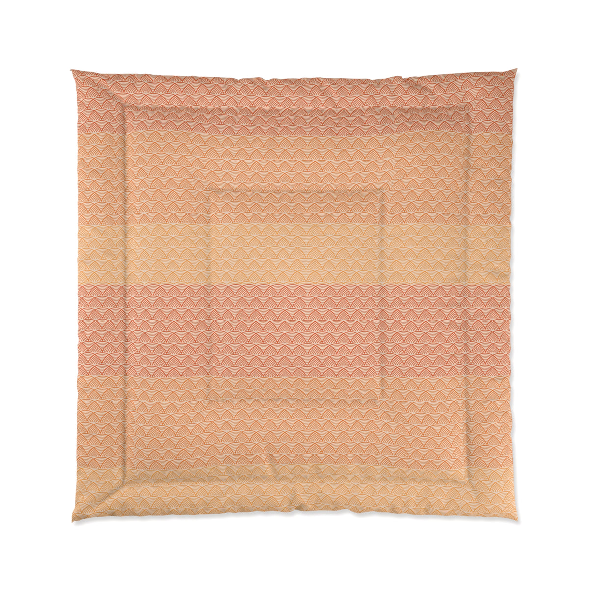 Patterned fabric swatch with a geometric design on a white background