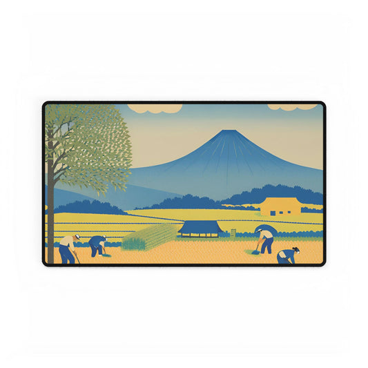 Golden Fields Desk Mat | Large Mousepad