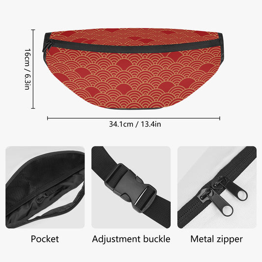 Red Nami Fanny Pack