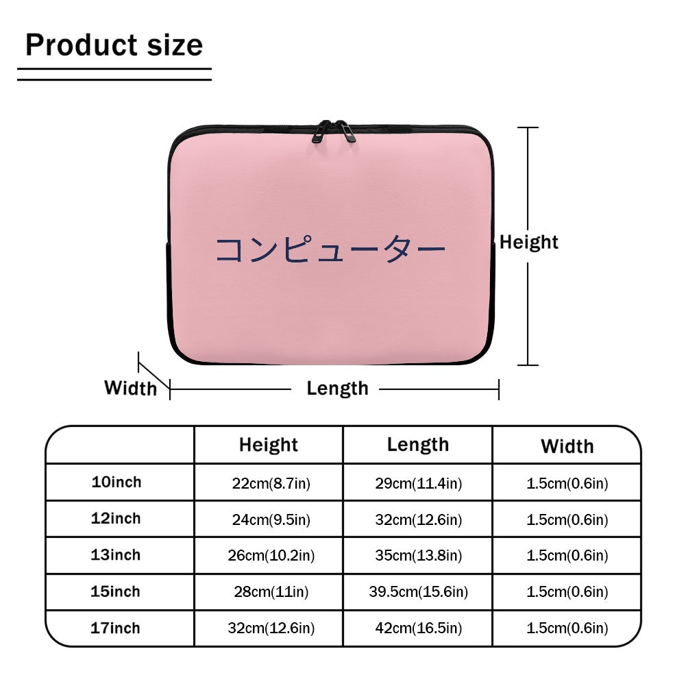 Mount Fuji and Cherry Blossom Laptop Sleeve -