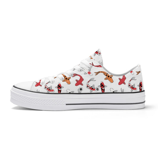 Mini Koi Low Top Canvas Converse Style Shoes