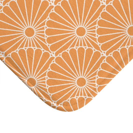 Tangerine Fanfare Bath Mat