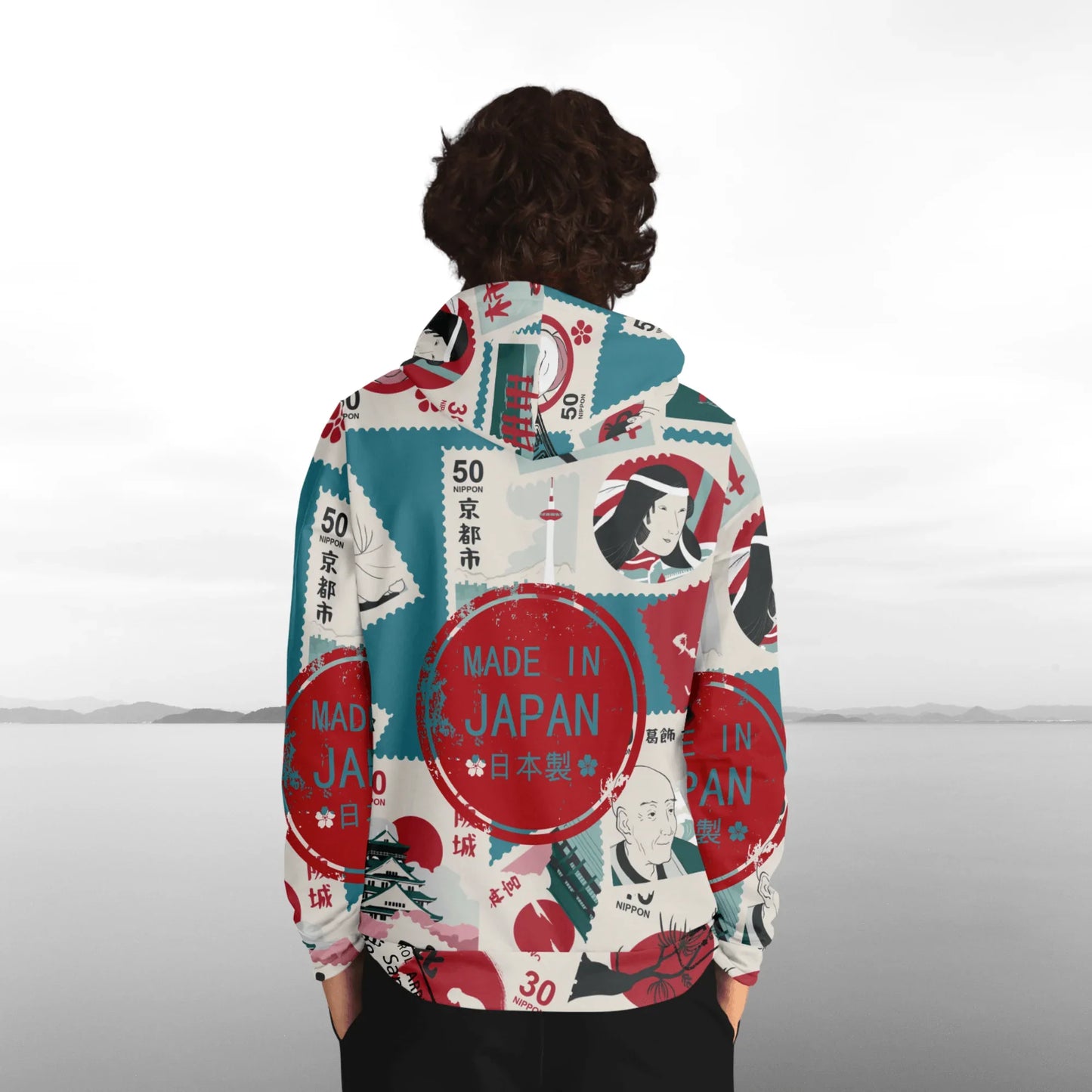 Streetwear "Made In Japan" Athletic Hoodie