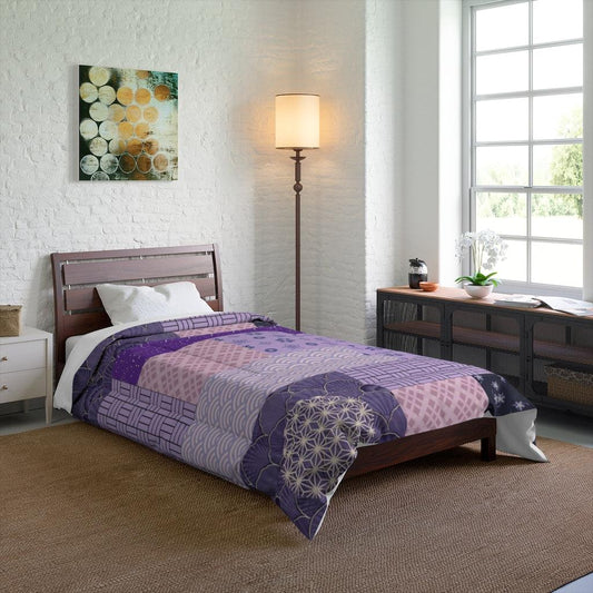 Geisha Kimono Patchwork Comforter