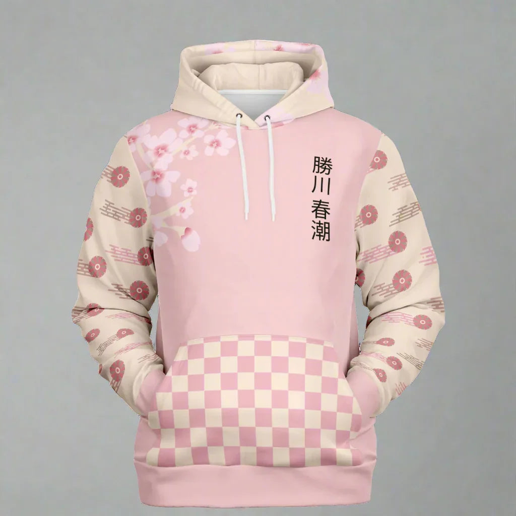 Pink Cherry Blossom Hoodie Kaito Japan Design