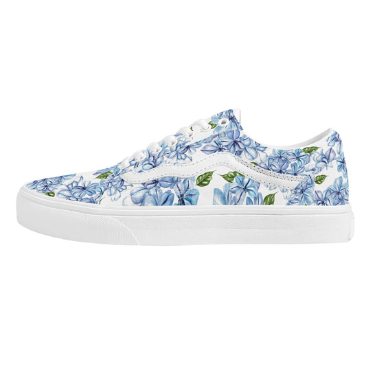 Blue Bloom Low Top Sneaker