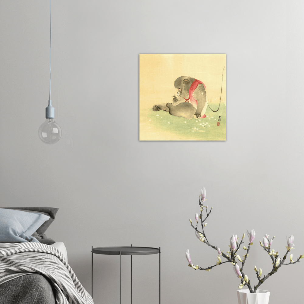 Monkey and Bee - Ohara Koson