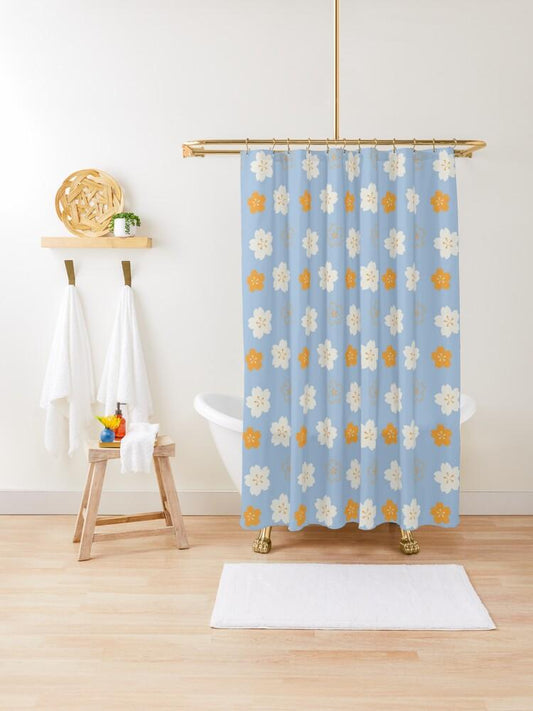 Spring Floral Shower Curtain