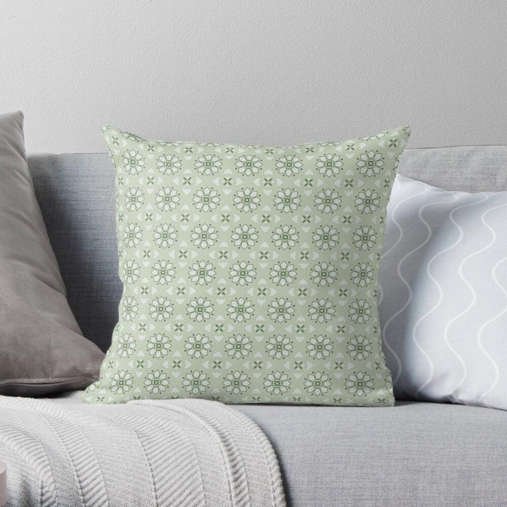 Pale green cushion hotsell