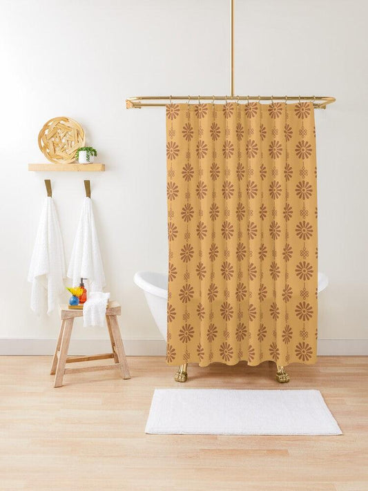 Autumn Floral Shower Curtain