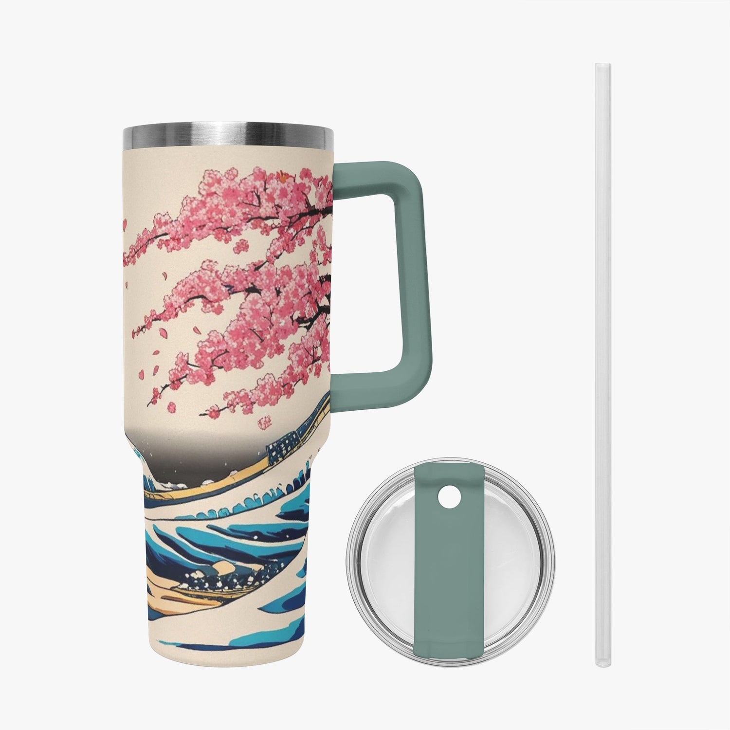 Tumbler Cup w/ Straw