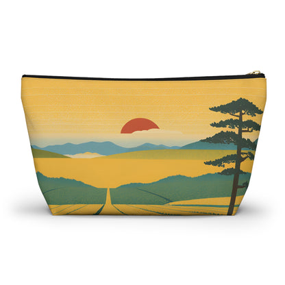 Sunset Over the Fields | Portable Tech Pouch