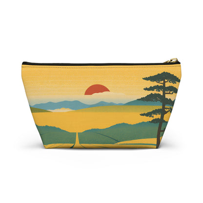 Sunset Over the Fields | Portable Tech Pouch