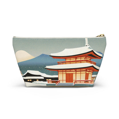 Temple in Winter Light | Portable Tech Pouch