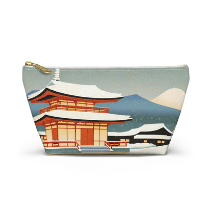 Temple in Winter Light | Portable Tech Pouch