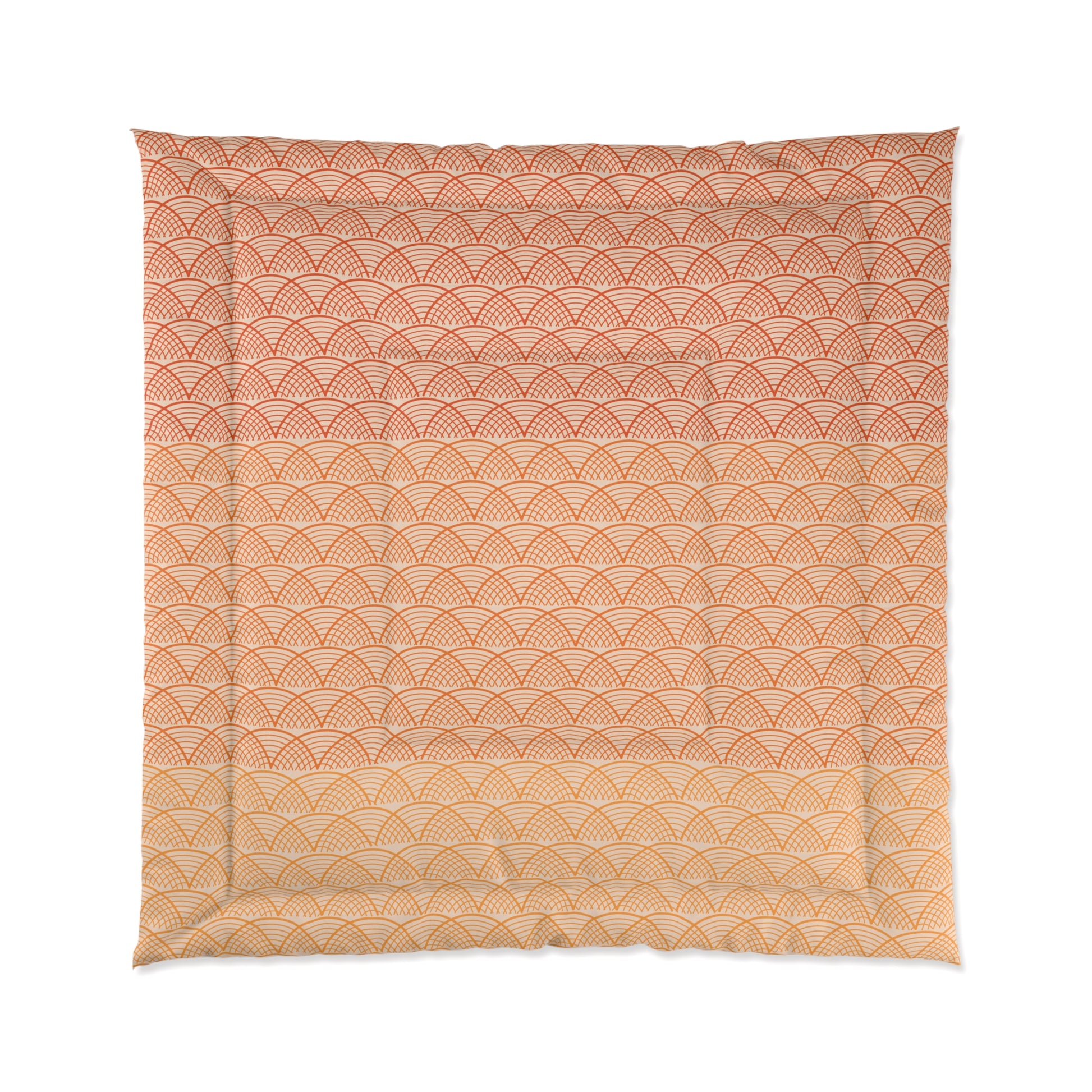 Mandarine Wave Comforter