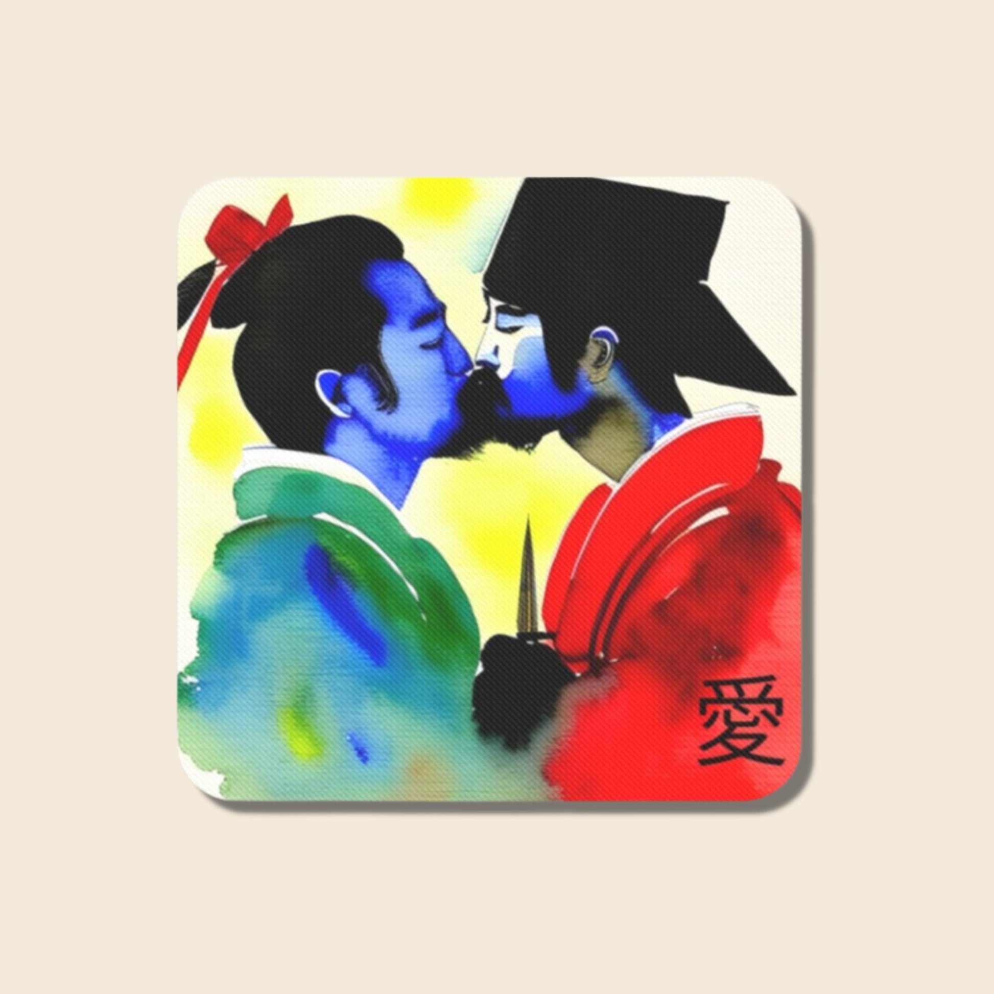 Samurais In Love Coasters option 3