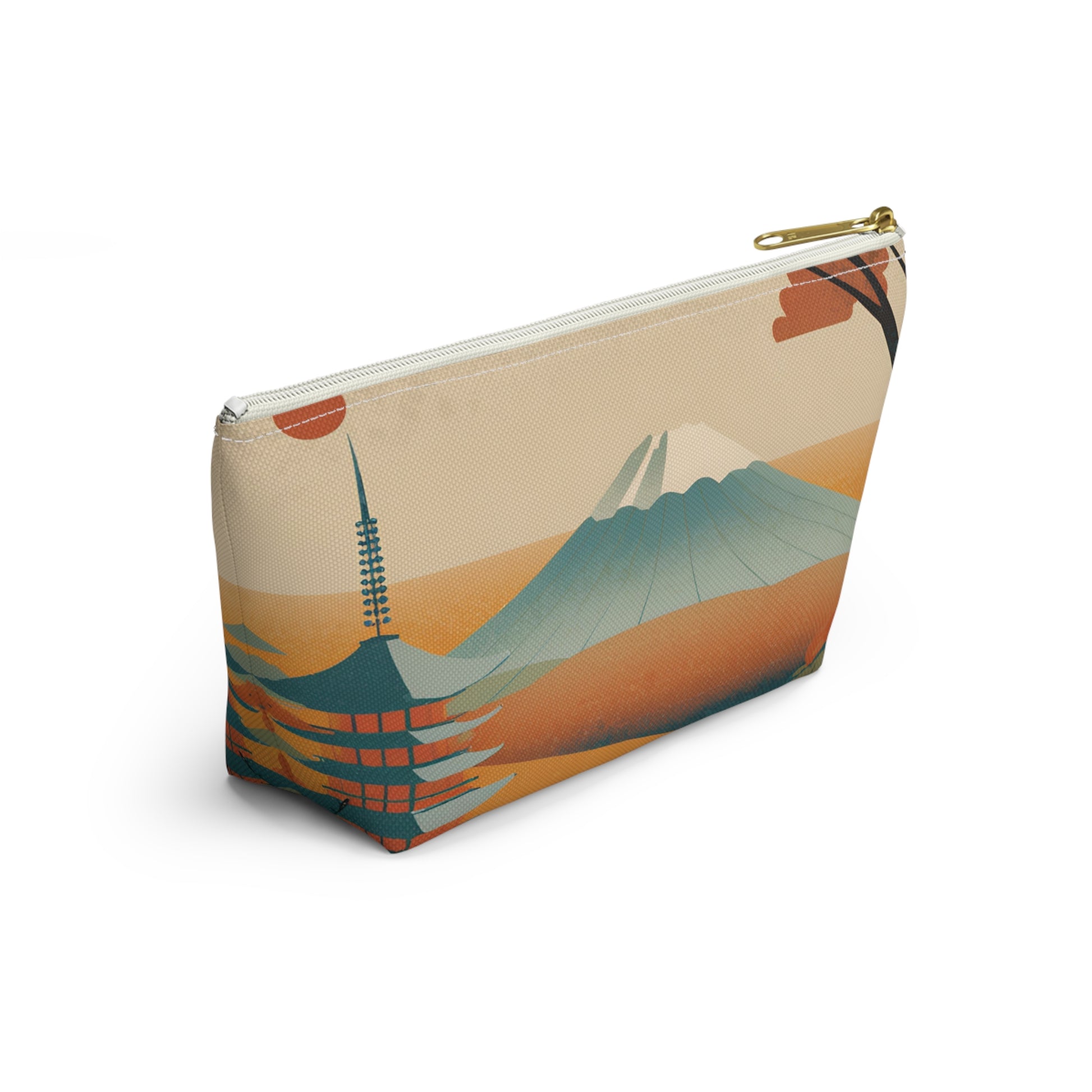 Pagoda by the Lake | Portable Tech Pouch