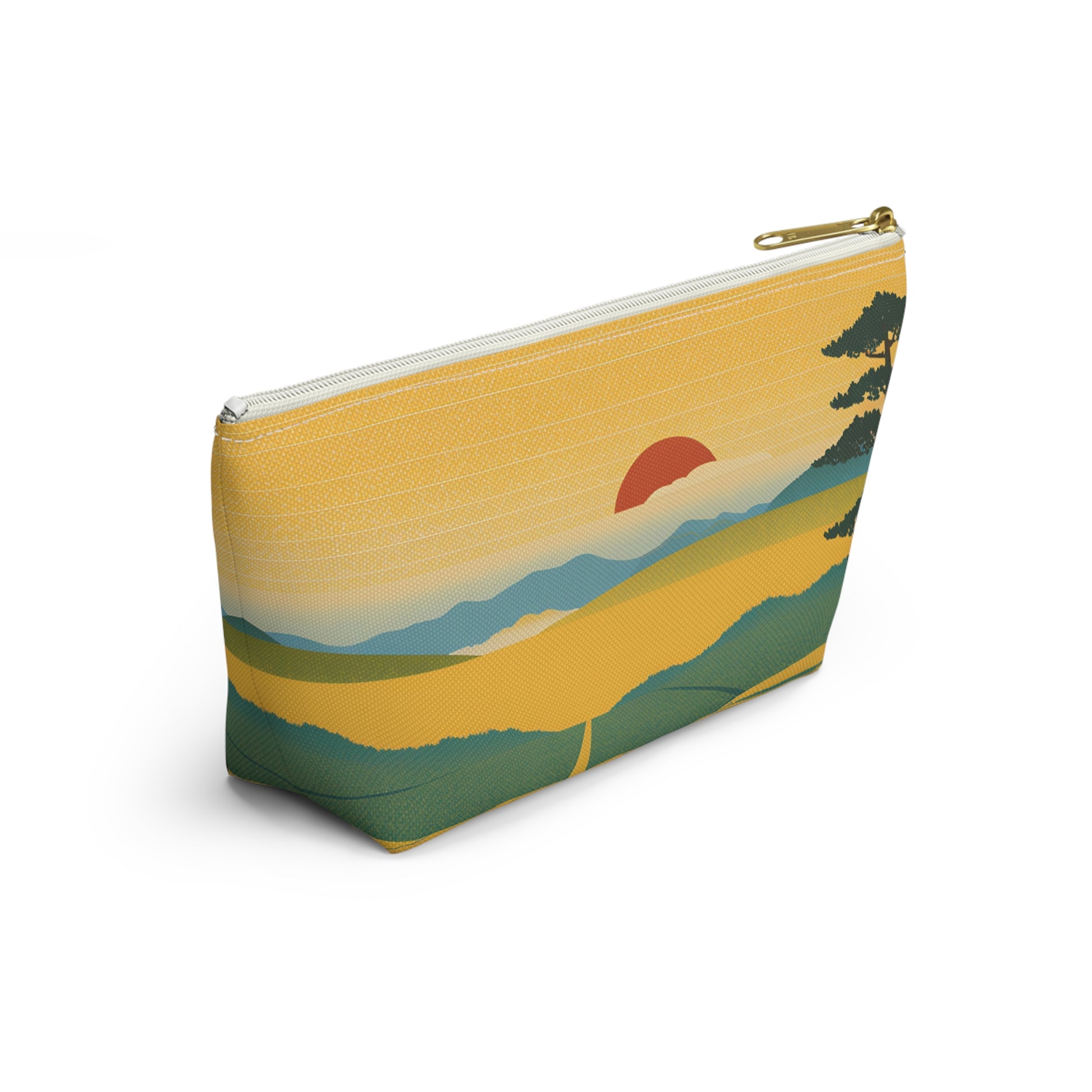 Sunset Over the Fields | Portable Tech Pouch