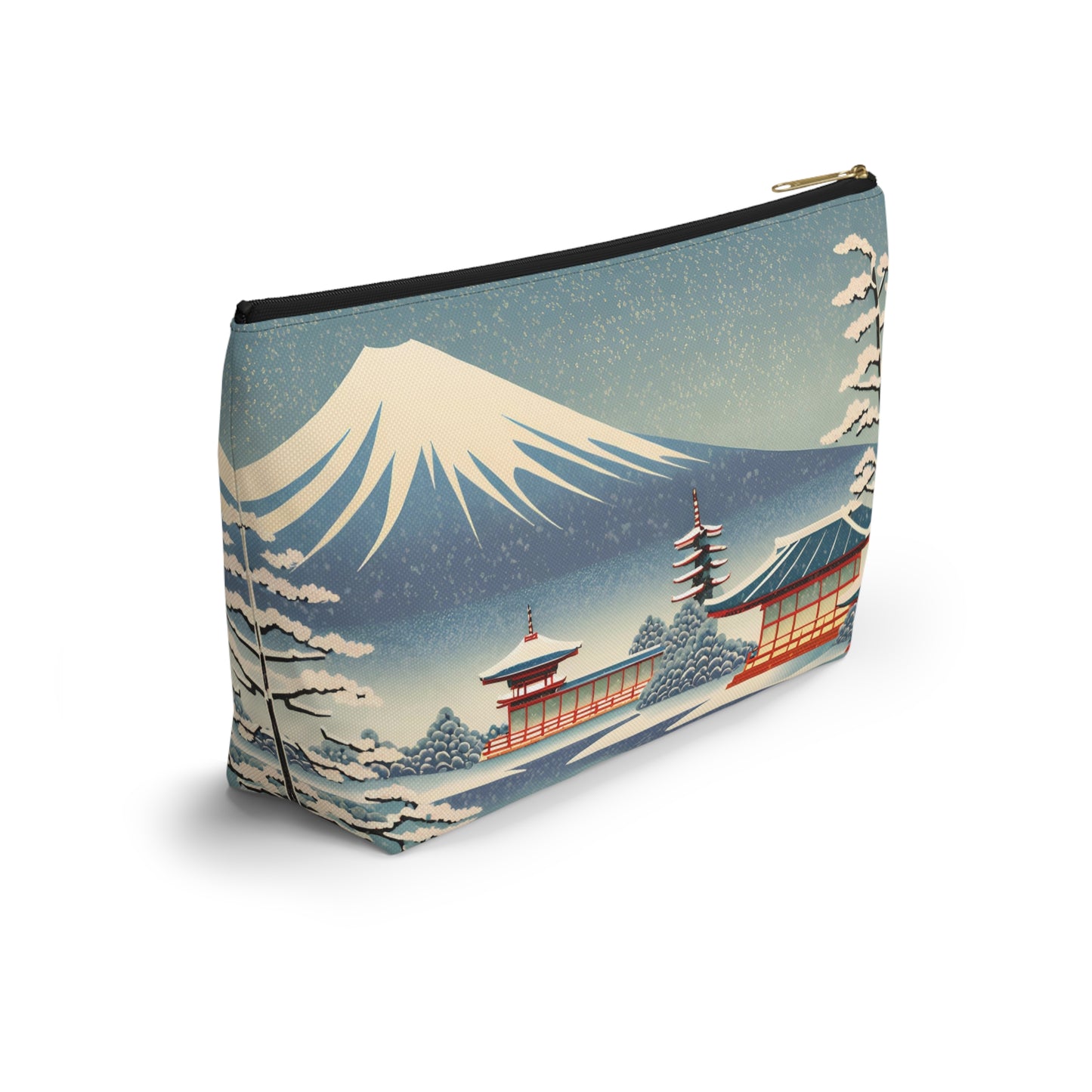 Silent Snow, Sacred Mountain | Portable Tech Pouch