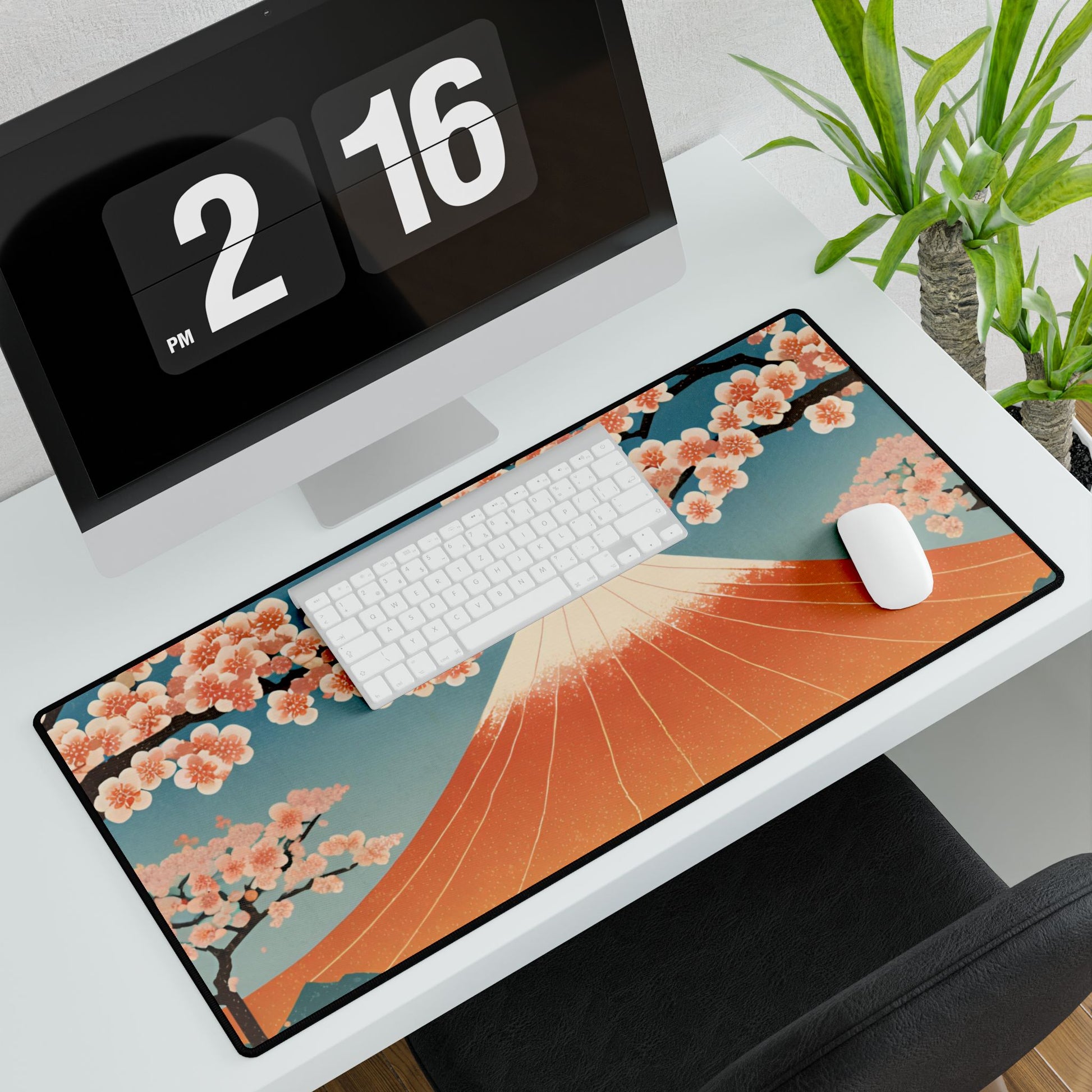 Cherry Blossom Majesty Desk Mat | Large Mousepad