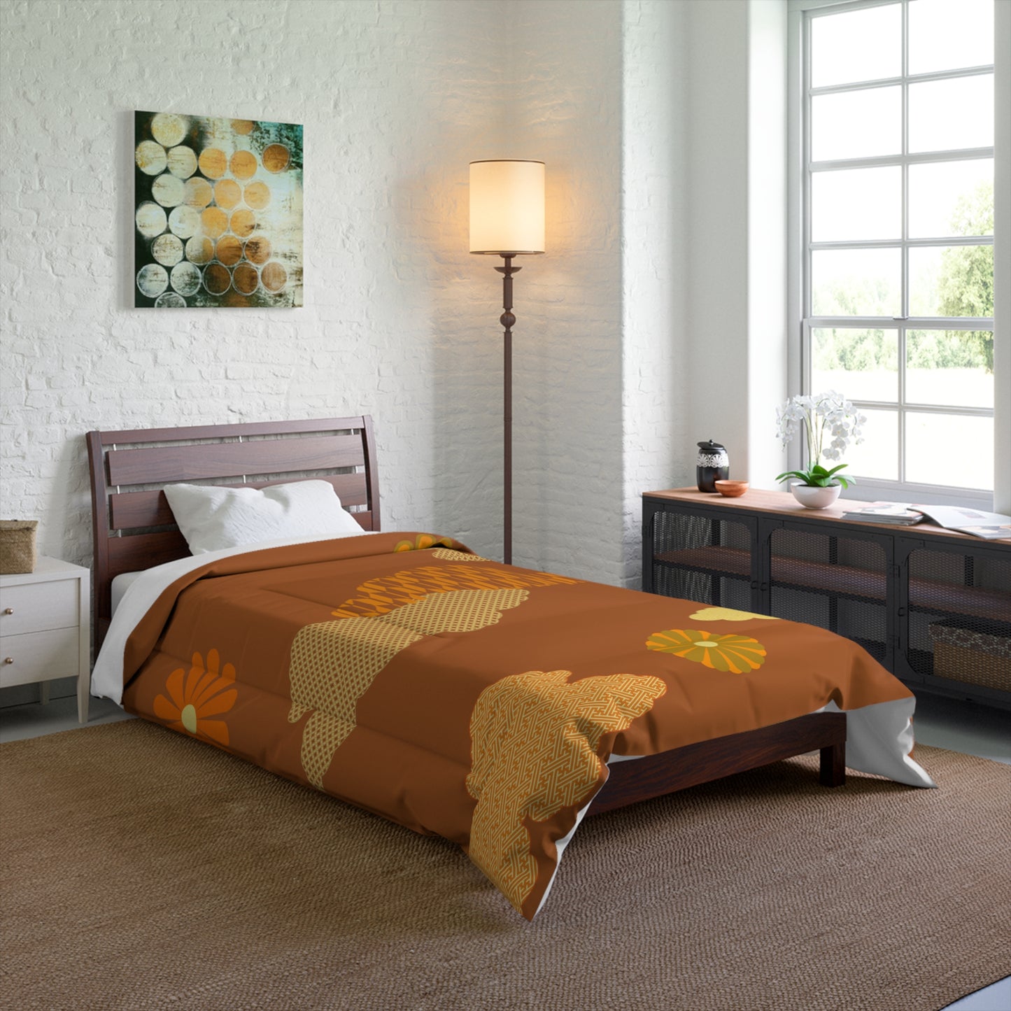 Cloud in Fall Comforter - Single