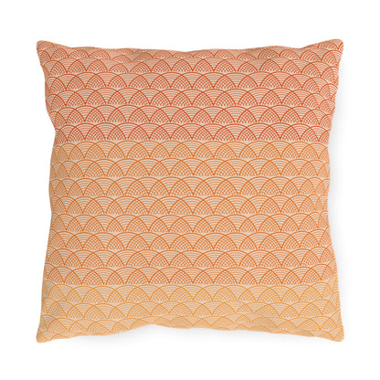 Mandarine Wave Outdoor Pillows