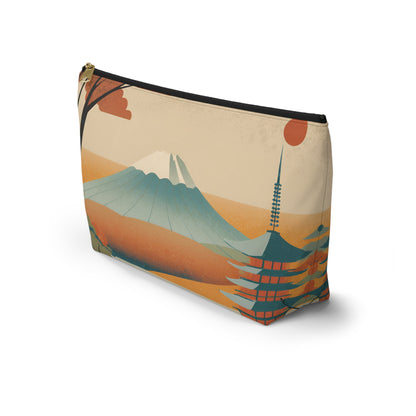 Pagoda by the Lake | Portable Tech Pouch