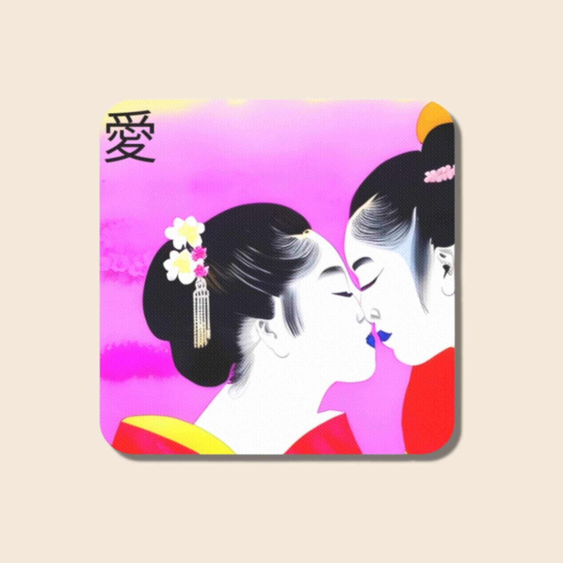 Geishas In Love Coasters option 4
