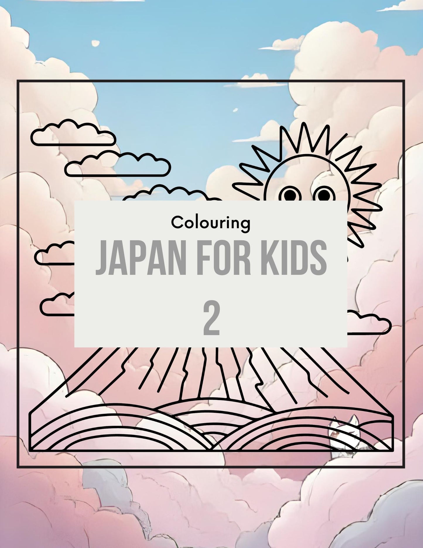 Coloring Japan for Kids 2 - 