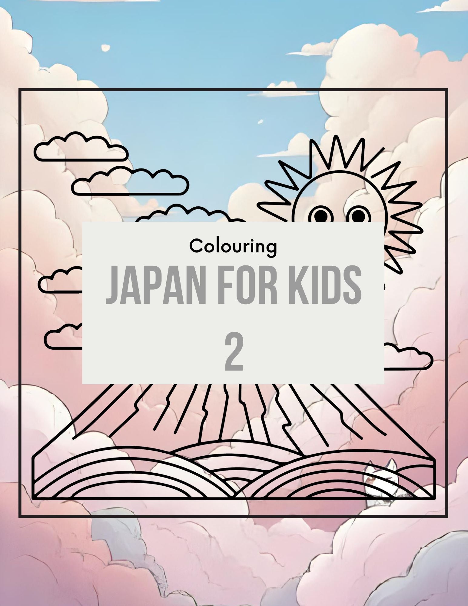 Coloring Japan for Kids 2 - 