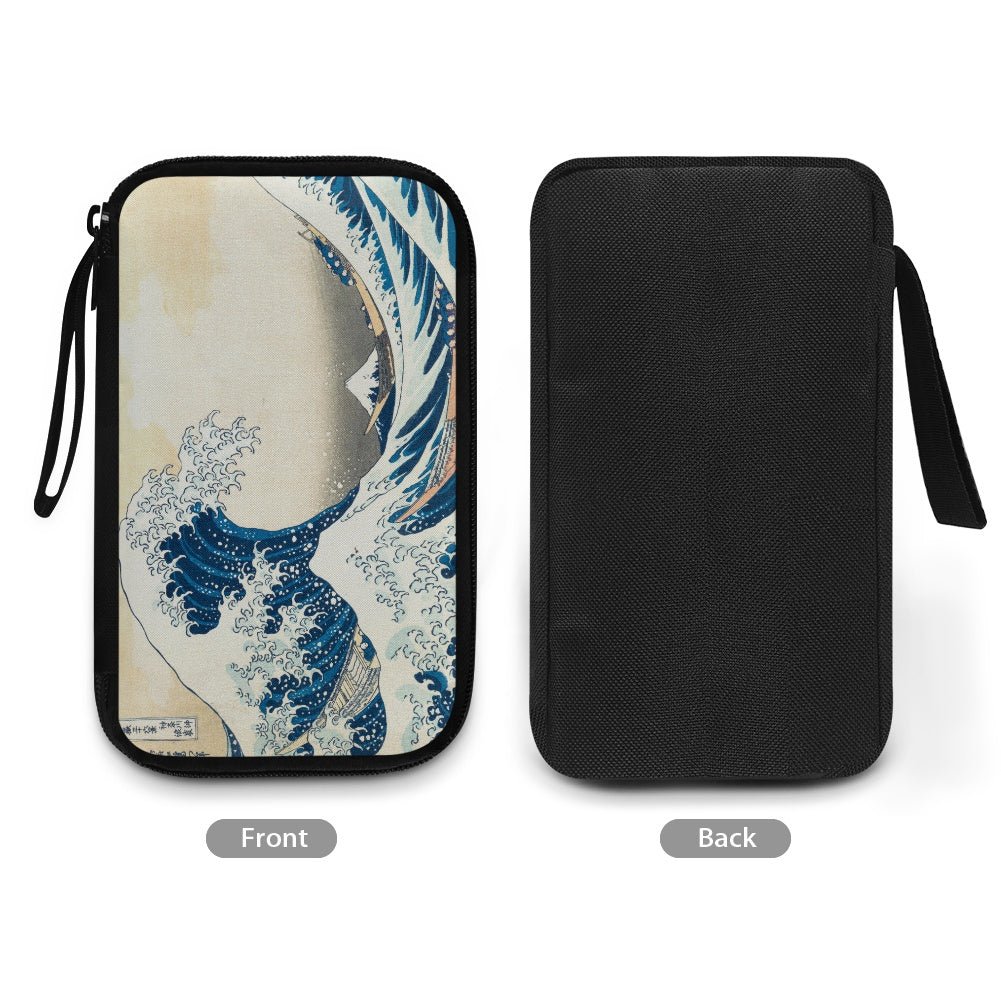The Great Wave Off Kanagawa Travel Tech Pouch - 