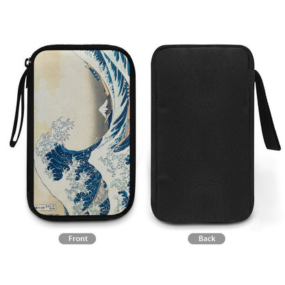 The Great Wave Off Kanagawa Travel Tech Pouch - 