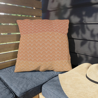 Mandarine Wave Outdoor Pillows