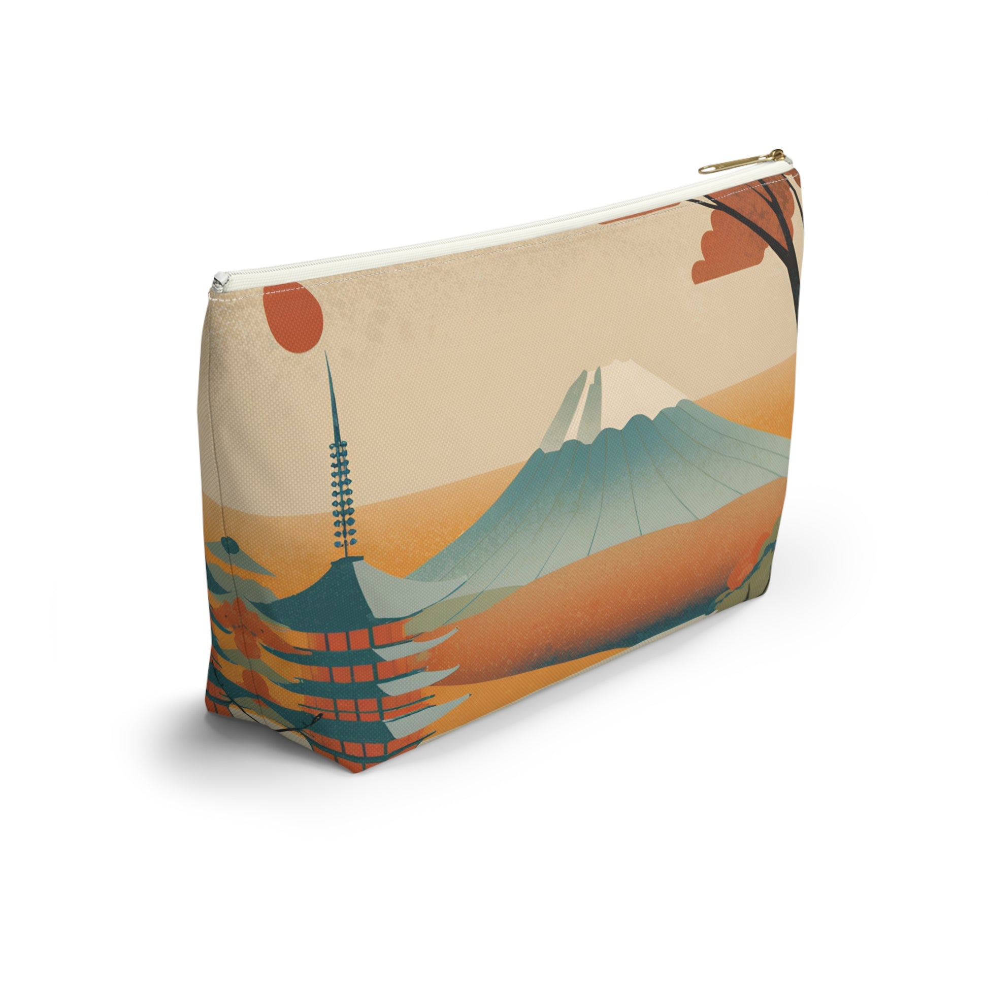 Pagoda by the Lake | Portable Tech Pouch