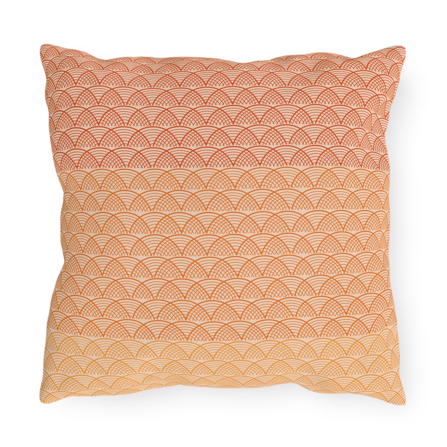 Mandarine Wave Outdoor Pillows