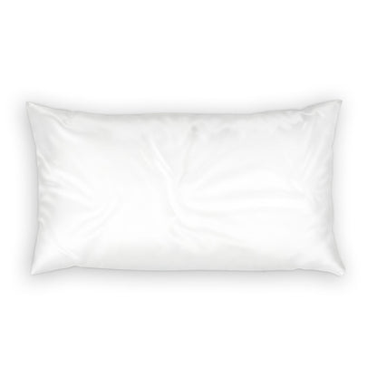 White pillow on a white background