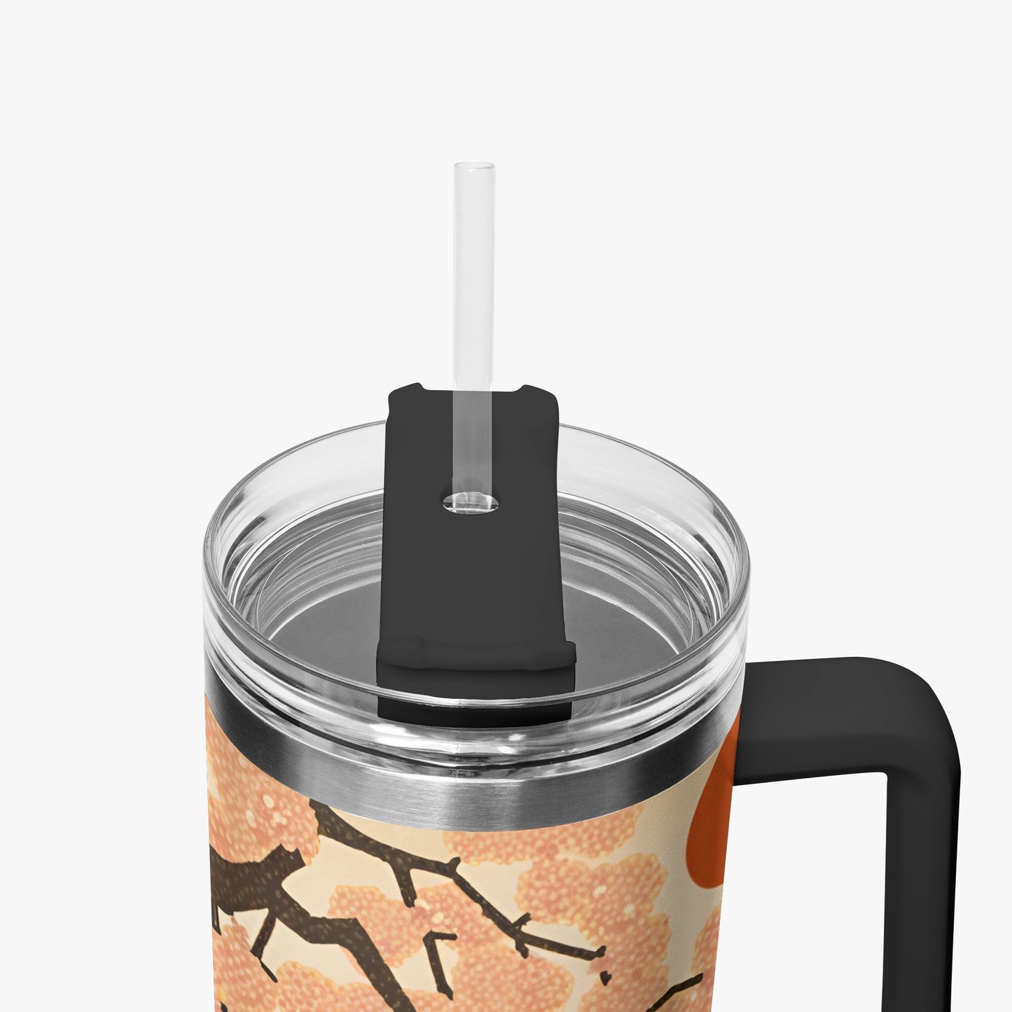 Pagoda Vista Tumbler Cup Black Handle