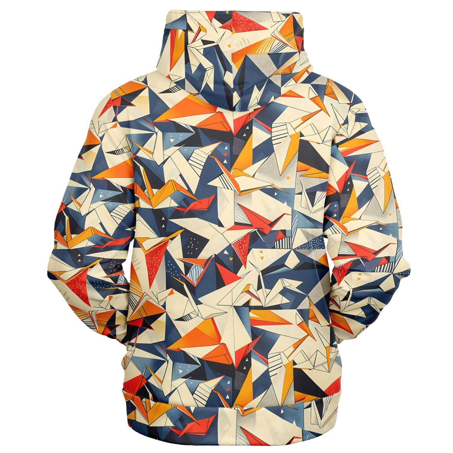 きらきらひかる⭐︎◡̈COGTHEBIGSMOKE|GITTY HOODED Abstract Geometric Origami Style Zip-Up Hoodie – Kaito Japan