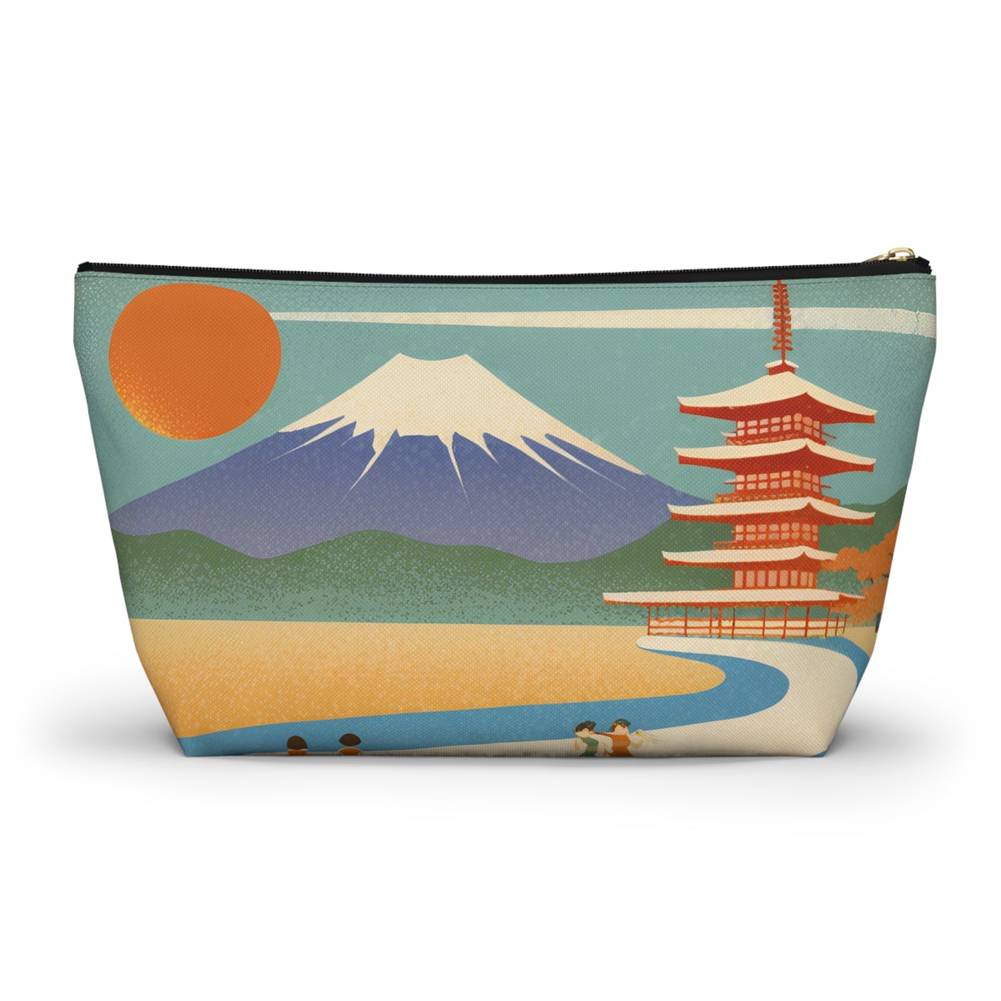 Summer Journey to Fuji | Portable Tech Pouch