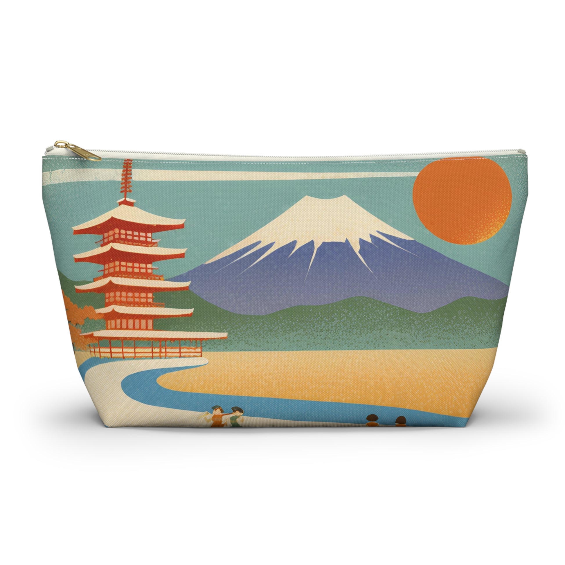 Summer Journey to Fuji | Portable Tech Pouch