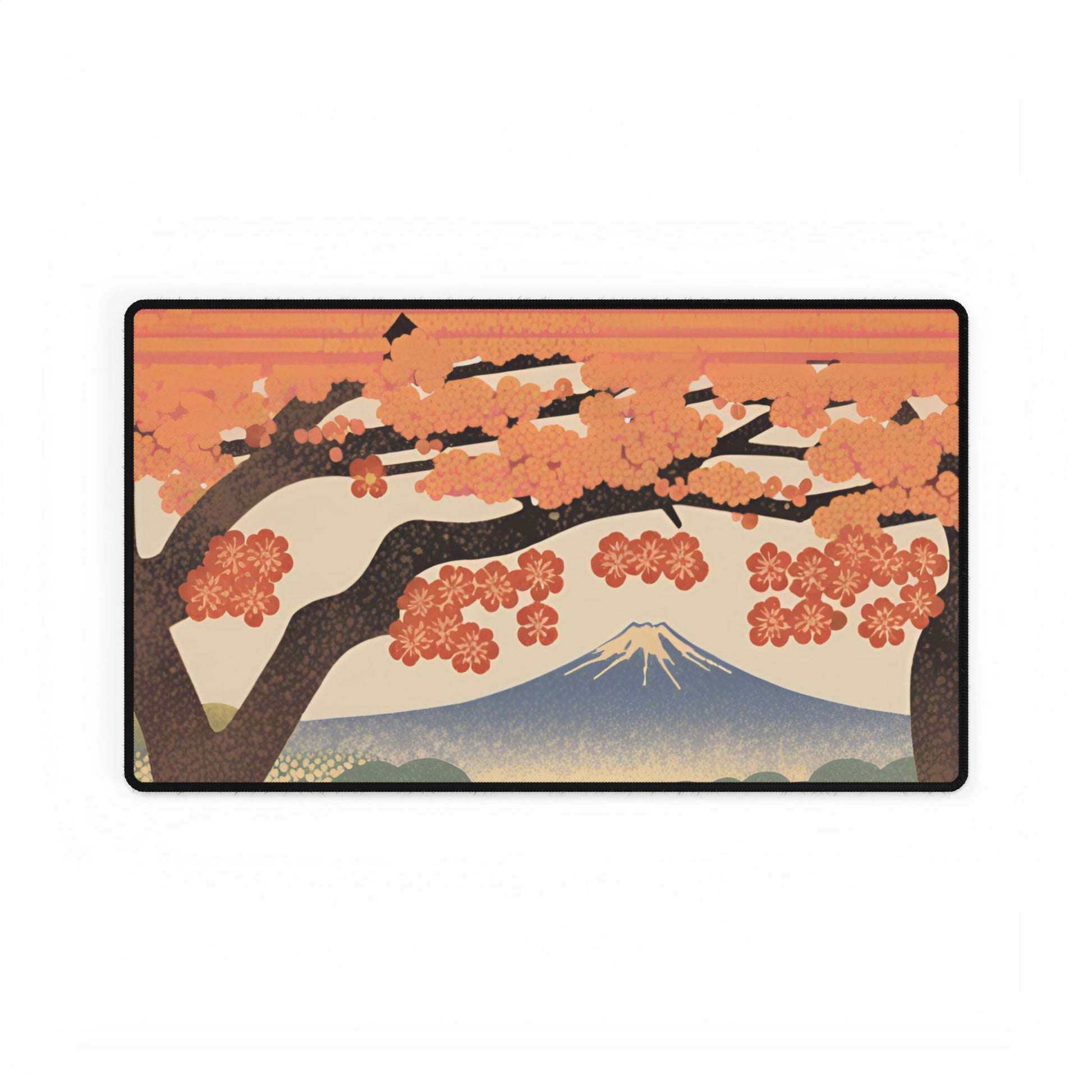 Sakura Sunrise Desk Mat | Large Mousepad