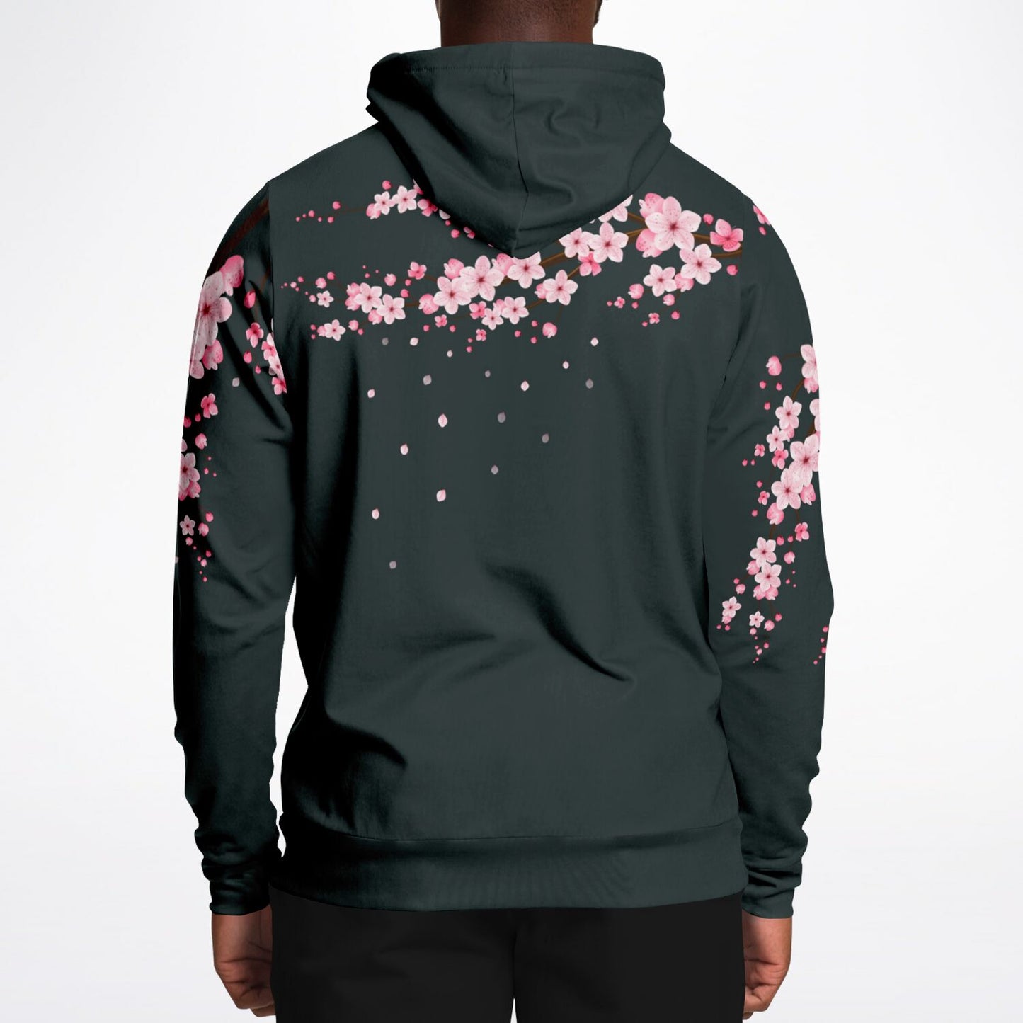 Charcoal Blossom Hoodie