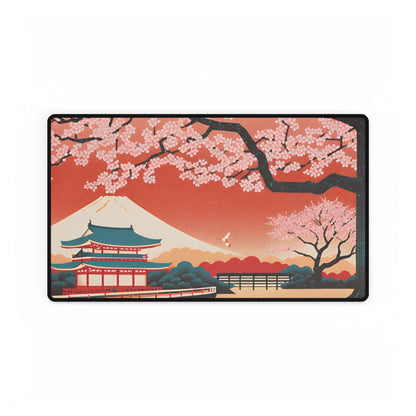 Springtime Serenity Desk Mat | Large Mousepad