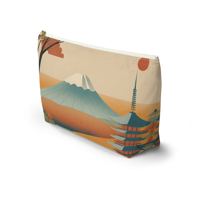 Pagoda by the Lake | Portable Tech Pouch