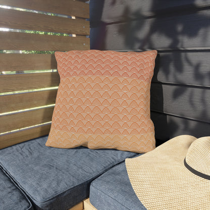 Mandarine Wave Outdoor Pillows