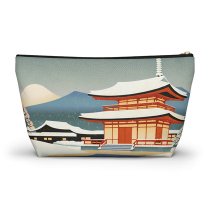 Temple in Winter Light | Portable Tech Pouch