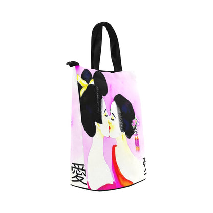 Geishas In Love Lunch Tote Bag