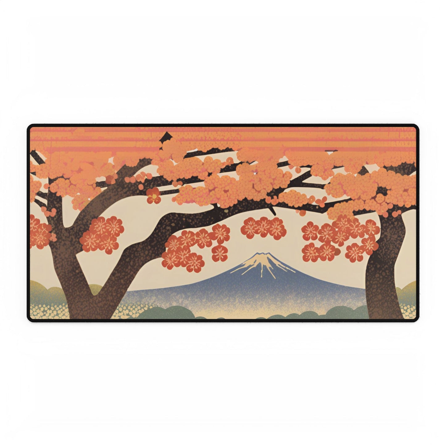 Sakura Sunrise Desk Mat | Large Mousepad