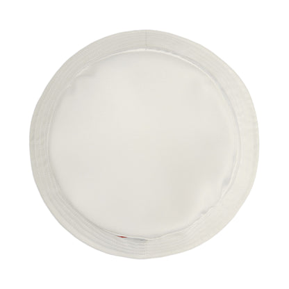 White ceramic plate on a white background